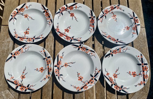 Anciennes assiettes creuses - 6,