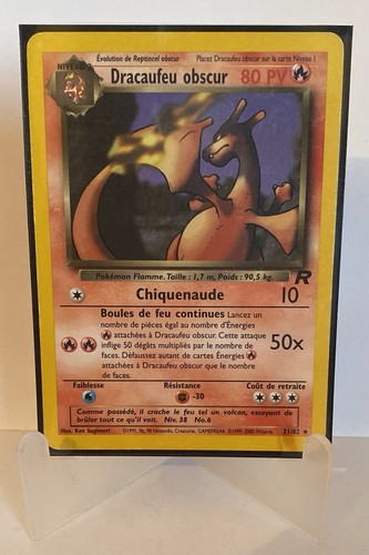 Pokemon dracaufeu obscur - dracaufeu,