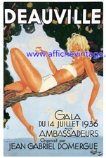 affiche poster deauville