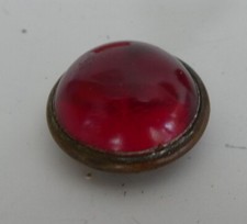 Ancienne verre rouge de lampe