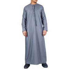 Homme Gris Thobe Erirats