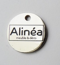 - Jeton de caddie métal