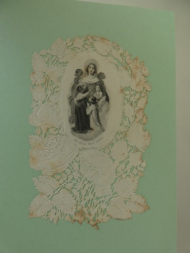 Image pieuse canivet dentelle