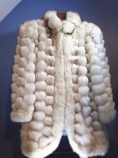 Manteau 3/4 fourrure renard