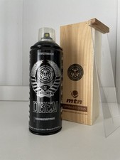 OBEY (Black) SHEPARD FAIREY Mtn Limited Edition ,Bombe Montana Colors ,Spray Can