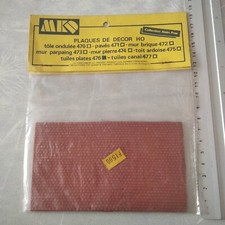 vintage MKD réf 476 - TUILES plates  - collection Alain PRAS