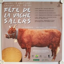 Affiche FÊTE de la VACHE