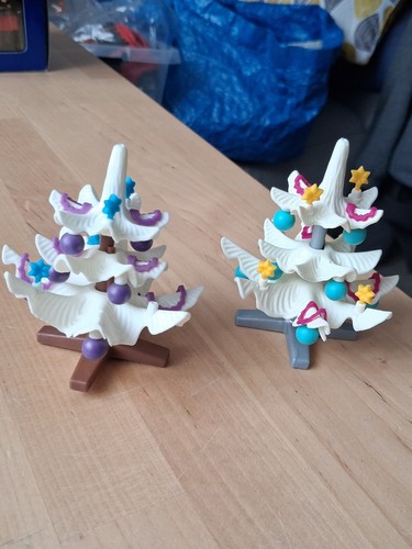 Playmobil sapins blanc - playmobil,