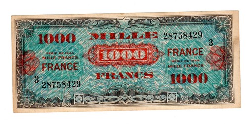 France billet 1000 - billet, francs