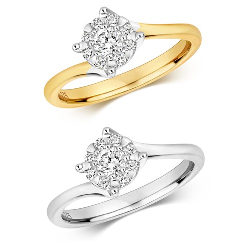 Bague solitaire femme - bague,