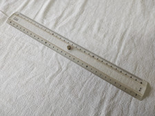 Règle Graphoplex transparente