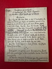 FO89-MANUSCRIT-ABBÉ JACQUES IMBERT-CONFÉRENCE PROVENÇAL-ÉGLISE ST ESPRIT-1935