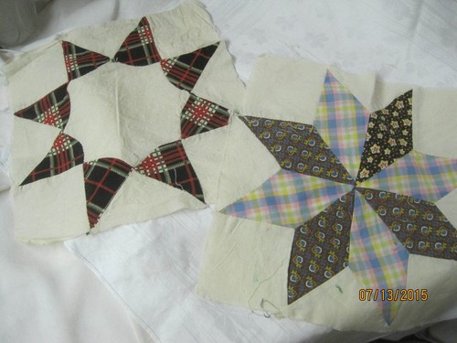 Vintage quilt blocks - vintage,