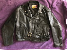 Vintage : Blouson Perfecto fin des années 70 - taille 48 - biker