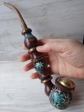 Souvenir pipe à fumer en bois