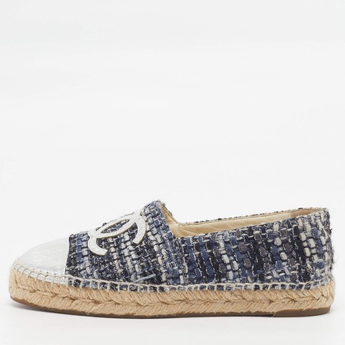 Espadrilles plates chanel - espadrilles, cc