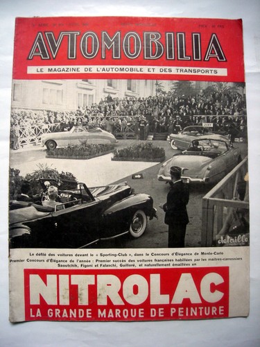 Revue automobilia magazine - automobilia, de