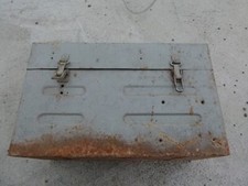 WW2 ALLEMAND GERMAN Caisse Allemande Jaune Sable repeinte Grise Optique SV 38 KM