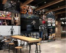 PAPIER PEINT 3D SPORT FITNESS