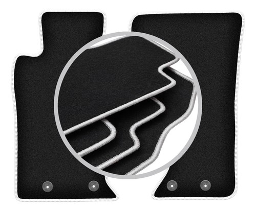 Tapis sol velours - velours, noir