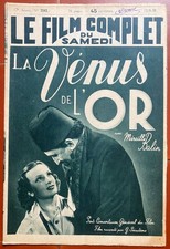 Magazine LE FILM COMPLET n°2161 LA VENUS DE L'OR Mireille Balin 1938