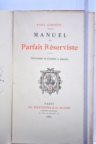 Livre ancien manuel - manuel, du