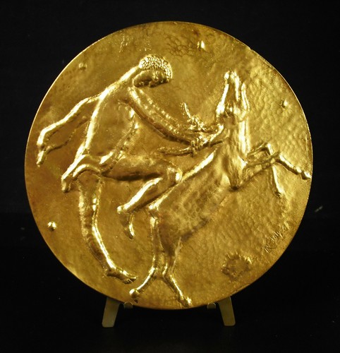 Médaille 15cm héraclès - médaille,