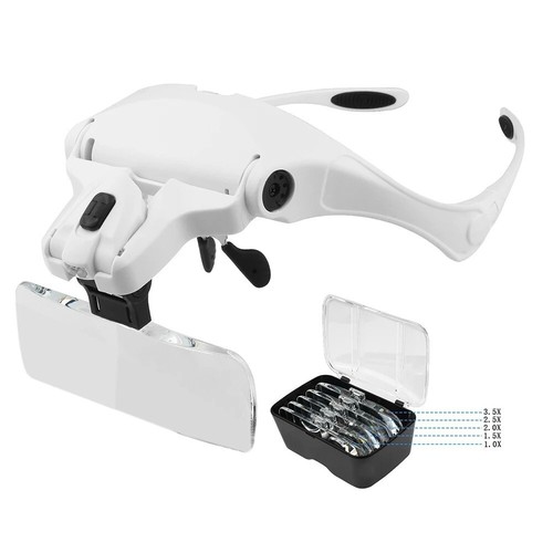 Lunettes loupe grossissant 5 - loupe, grossissant,