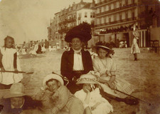 France, Femme et enfants à la