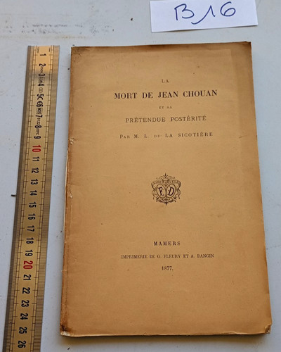Mort jean chouan l - la,