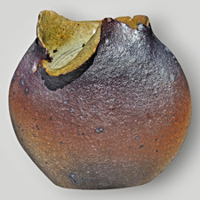 Vintage Stoneware Abstract Vase Jean Paul Brunet,Atelier Palègre ,France 1970