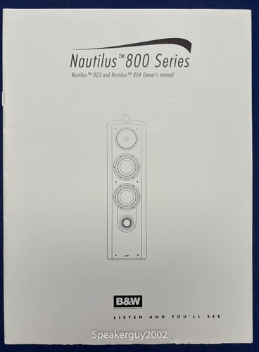 Original bowers wilkins - &,
