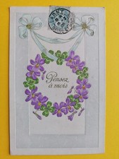 CPA Gaufrée Illustration