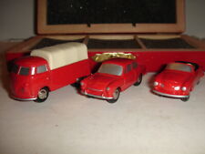 COFFRET 3 VOITURES PICCOLO SET 2004  SCHUCO REF 5802