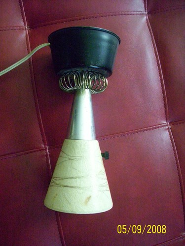 old light fixture 1950s