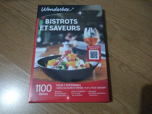 Wonderbox bistros saveurs - wonderbox,