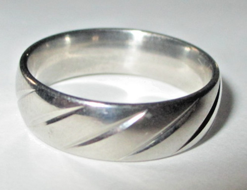 Anneau large bague acier - bague,