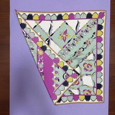 Foulard en soie Emilio Pucci