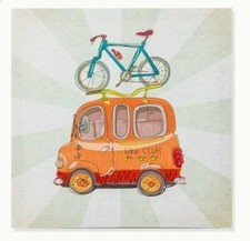 Tableau cadre toile Voiture