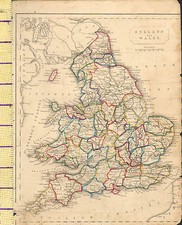 C1815 Carte ~ Angleterre &