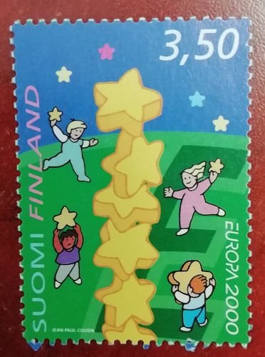 Timbre finlande suomi stamp - timbre,