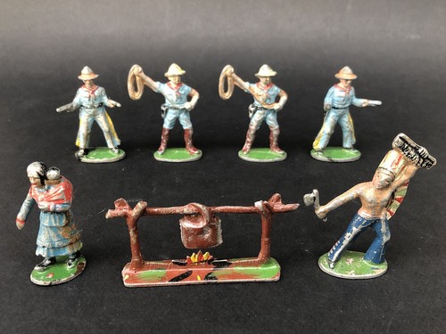 Lot anciennes figurines - lot,