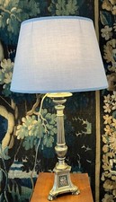 Lampe ancienne en bronze doré