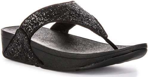 Fitflop lulu glitter toe post - fitflop,