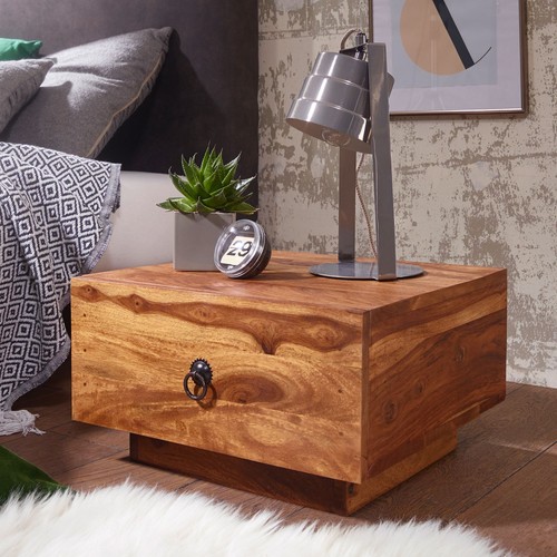Finebuy table chevet bois - table,