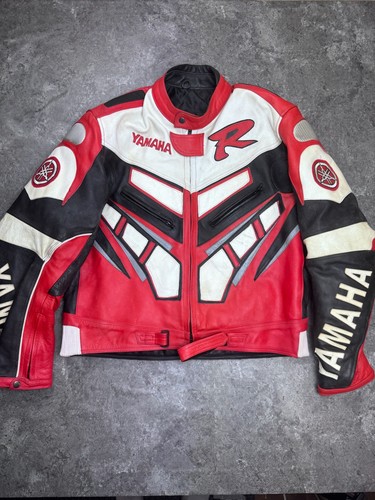 Veste moto yamaha cuir - veste,