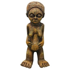  Femme Enceinte Africaine Figurine Statue De Table Ornements Maison