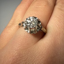 Bague En Or Blanc 18 Carats