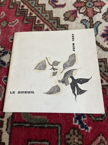 Breuil juin 1961 plaquette - 1961,