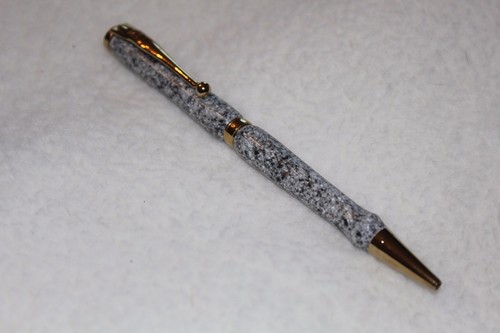 Handmade grey corian pen slim - grey,